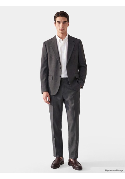 Lcw Busıness Antrasit Slim Fit Erkek Blazer Ceket