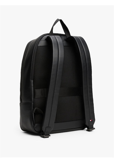 Tommy Hilfiger Th Monogram Backpack Erkek Siyah Çanta - Am0am13490