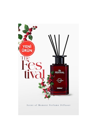 Şık Ve Dekoratif, Çubuklu Oda Kokusu - Difüzör Kundal Scent Of Moment Diffuser 200ml Festival Meyveli 61190872