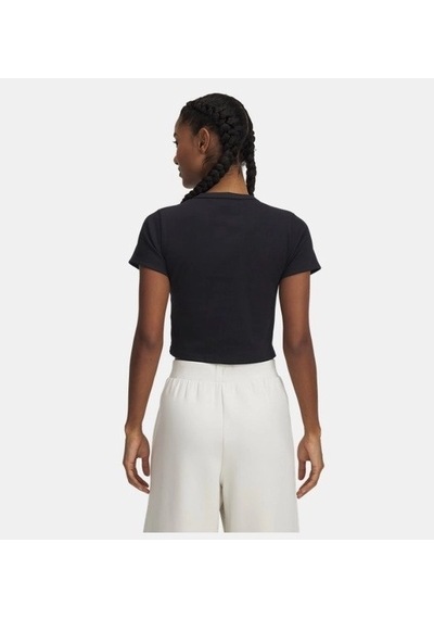 Under Armour Ua Rival Rib Baby Kadın T-shirt 6000264-001 Siyah