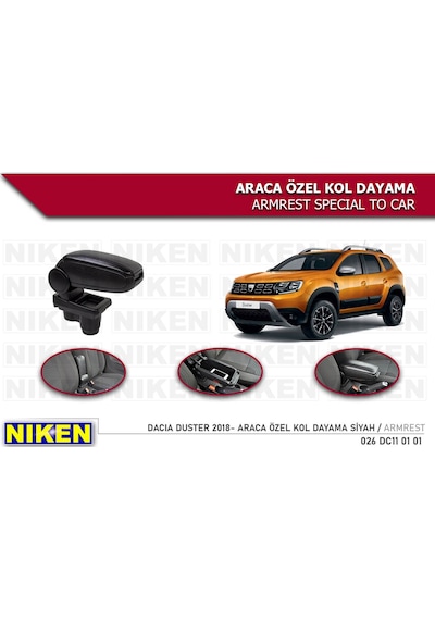 Niken Yeni Dacia Duster 2018 Kol Dayama Kolçak Araca Özel