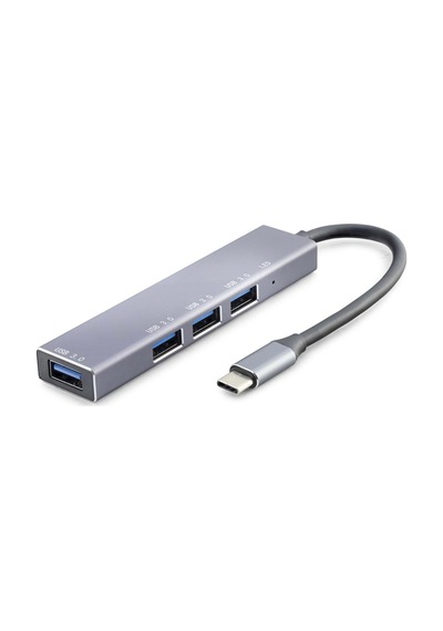 Type-c Hub 4 Usb3.0 Gri Hdx7043