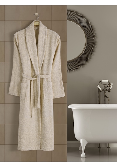 Açık Kahve Büyük Beden Şalyaka Pamuklu Hamam Sauna Banyo Battal Kadın Erkek Unisex 3xl 4xl Bornoz Açık Kahverengi