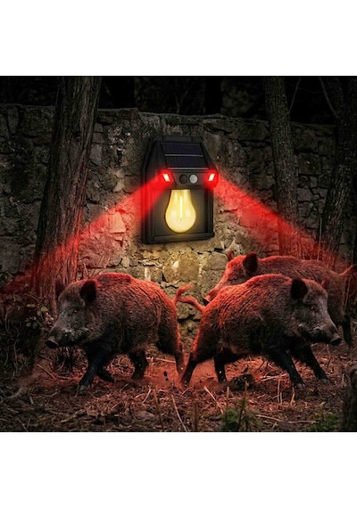Solar Led Duvar Lambası Pt-2971 Siyah
