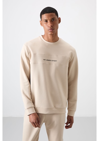 Tommy Life Bej Pamuklu Kalın Yumuşak Dokulu Comfort Fit Baskılı Erkek Eşofman Takım - 85253 Bej Tommy Life Bej Pamuklu Kalın Yumuşak Dokulu Comfort Fit Baskılı Erkek Eşofman Takım - 85253 Bej