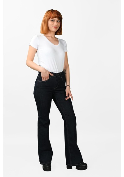 Kadın Çan Paça Kot Pantolon 001