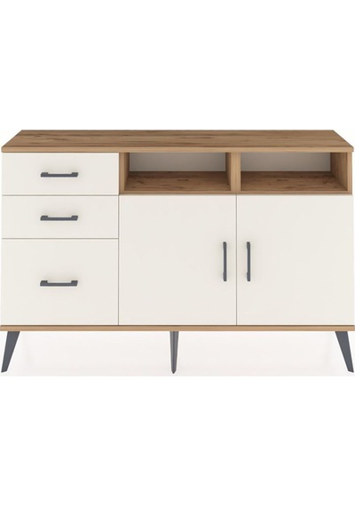Arges Konsol 4 Raflı 3 Çekmeceli 2 Kapaklı 132x30x83 Çam-aytaşı/aytaşı Aytaşı/aytaşı Arges Konsol 4 Raflı 3 Çekmeceli 2 Kapaklı 132x30x83 Çam-aytaşı/aytaşı Aytaşı/aytaşı