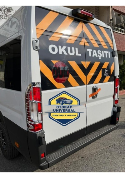 Fiat Ducato 2014-2025 Uyumlu Abs Krom Stop Çerçevesi Takım
