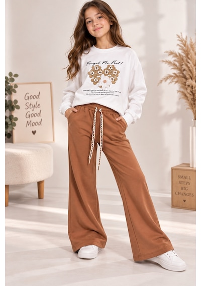 Uğur Bebe Kız Çocuk %100 Pamuk Mevsimlik Eşofman Takımı Kahverengi Geniş Paça Şık Kombin, Bağcıklı Rahat Kesim, Ekru Renk Sweatshirtlü Günlük Spor Takım, Trend Model Ekru Kahverengi Ekru Kahverengi Uğur Bebe Kız Çocuk %100 Pamuk Mevsimlik Eşofman Takımı Kahverengi Geniş Paça Şık Kombin, Bağcıklı Rahat Kesim, Ekru Renk Sweatshirtlü Günlük Spor Takım, Trend Model Ekru Kahverengi Ekru Kahverengi