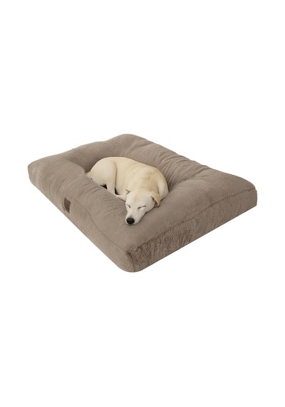 Max Köpek Yatağı Vizon Ultra Yumuşak Peluş Kumaş, Nefes Alabilen Hava Dolaşımı, Sakinleştirici Konfor, Kay