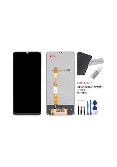 Vivo Y35 Lcd Ekran Dokunmatik - A - Kalite + B-7000 + Tamir Seti