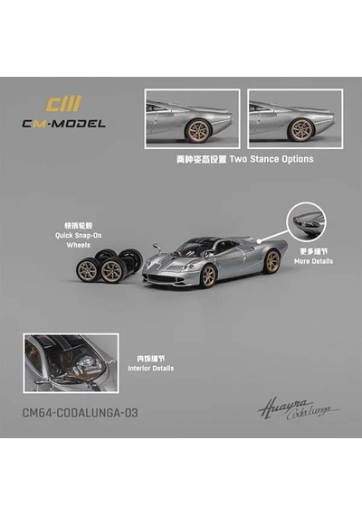 Cm Model 164 Pagani Huayra Codalunga Stripe Cm64-codalunga-03