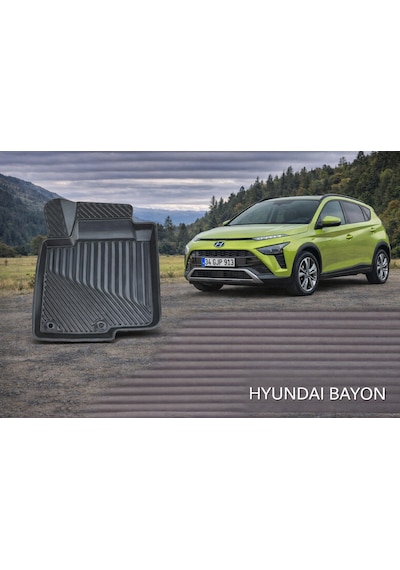 Hyundai Bayon 3d Oto Paspas Ve Bagaj Havuzu İkili Set