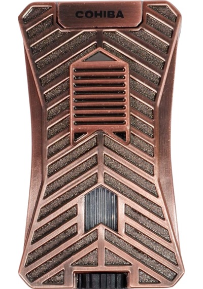 Cohiba Çift Torch Pürmüz Bronz Puro Çakmağı