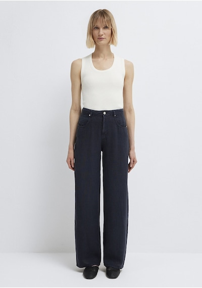 Mavi - Lacivert Keten Pantolon 1011267-86952