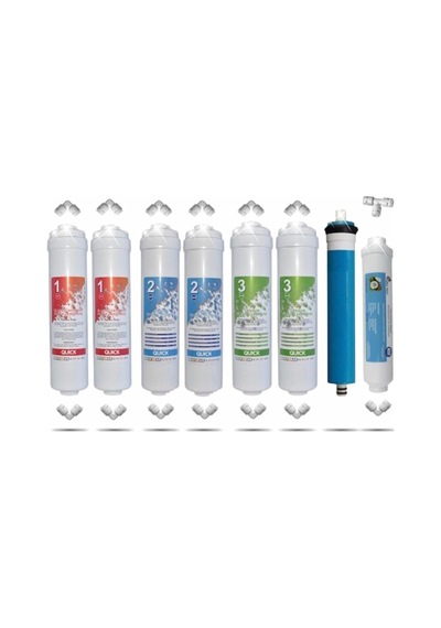 Tr Su Arıtma Inline Filtre 1takım Alt 3'lü 1takım 5'li Set Su Arıtma Genel