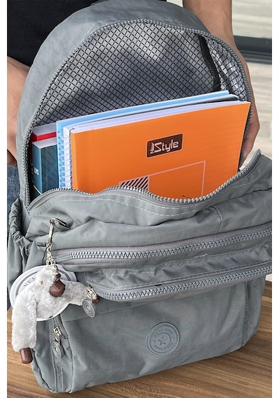Nemo Bags Gri Orta Boy Okul Çantası