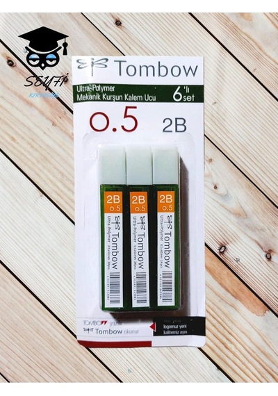 0.5 Mm Mekanik Kurşun Kalem Ucu, 2b, 6 Paket 144 Adet Tek Renk