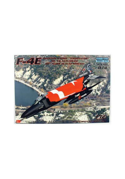 Ht074 1/72 Ölçek F-4e Phantom Iı Terminatör, 50.yıl Kutlama Maketi