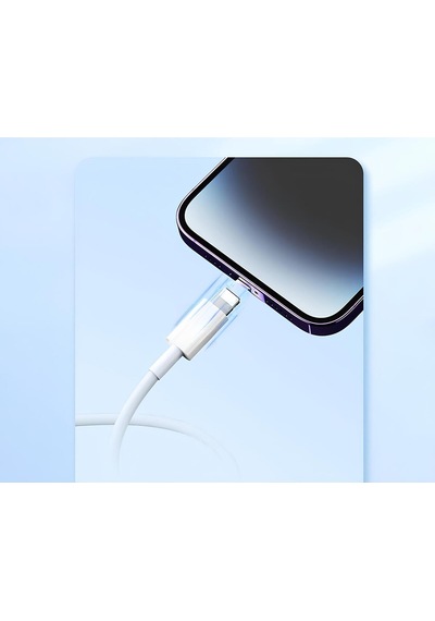 İphone Usb-lightning Şarj Kablosu 1 Metre 6 7 8 X Xr 11 12 13 14 Uyumlu