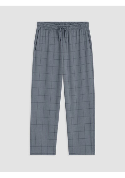 LC Waikiki Lc Waıkıkı Antrasit Regular Fit Ekose Erkek Pijama Alt