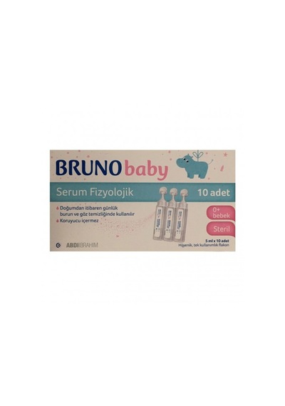 Bruno Baby Serum Fizyolojik 10 X 5 ML