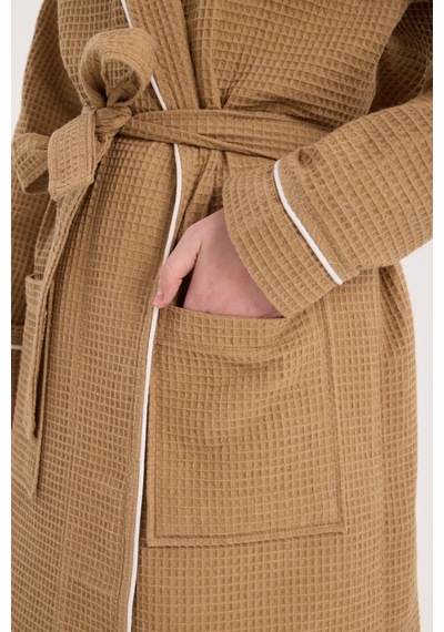 Unisex Soho Pike Bornoz - Kahverengi