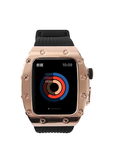​​​Apple Uyumlu  Watch 44 MM Kordon Metal Kasa Kordon 65