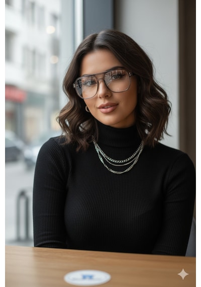 Nova Unisex Kemik Çerçeveli Mavı Işık Filtreli Okuma Gözlüğü Şık, Hafif Ve Konforlu Retro Tasarım Gri