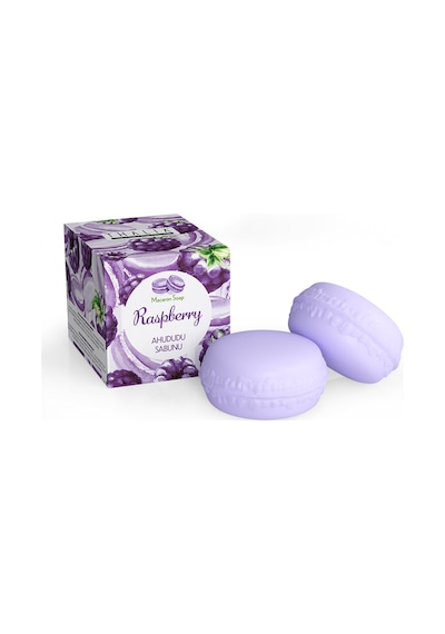 Thalıa Raspberry Macaron Katı Bitkisel Sabun 100 G