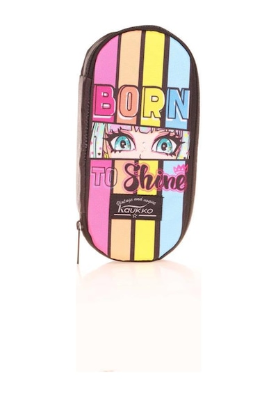 Kaukko Nature Özel Bölmeli Kalem Çantası Born Shine K2660
