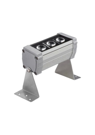 10 Cm 3 Watt 6500k Beyaz Işık Wallwasher Duvar Boyama Ip65