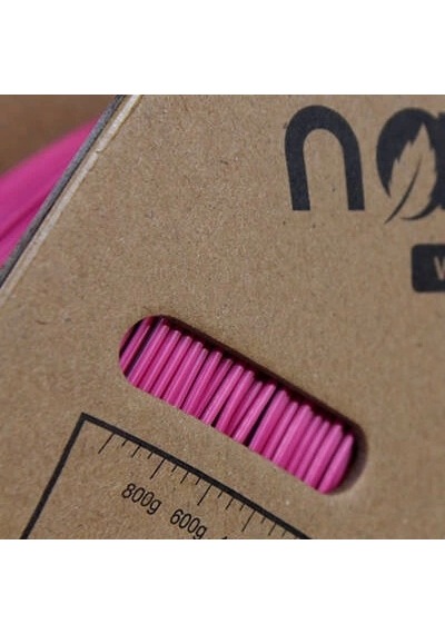 Nanelab Çift Renkli Silk Pla Filament - Siyah-gül Kırmızısı - 1.75mm - 1kg