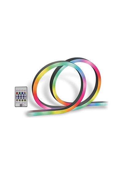 Ct-4567 Pixel Neon Led Set 5 Metre - Rgb Kumandalı Esnek Şerit Led Çok Renkli Rgb
