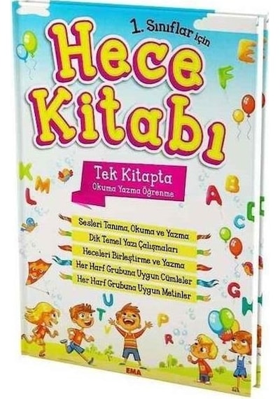 1.Sınıflar için Hece Kitabı – 4 Adım Yayınları