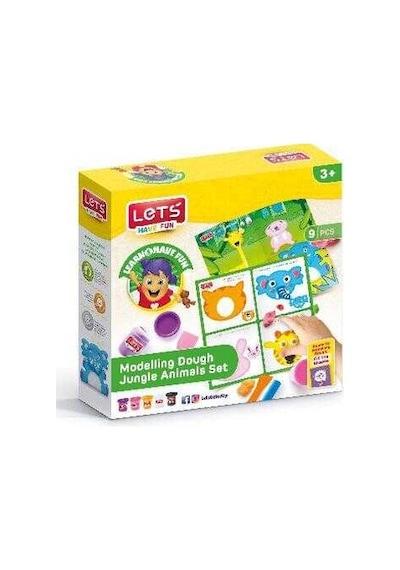 LETS  ORMAN HAYVANLARI MATLI OYUN HAMURU(5X100 GR.