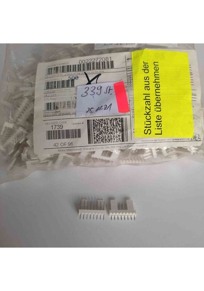 0022272081 Molex 50 Adet