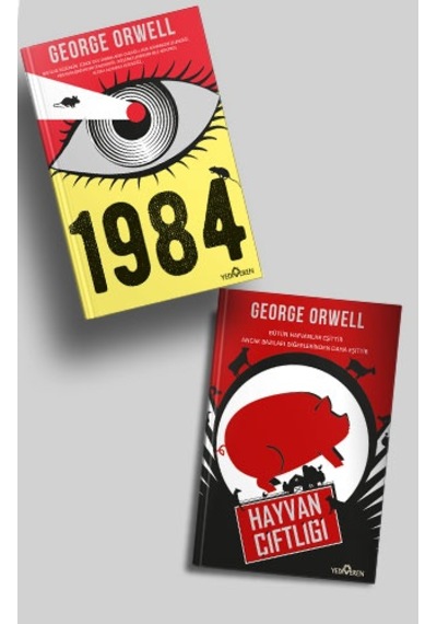 George Orwell Kitap Seti 2 Kitap Takım 1984 - Hayvan Çiftliği N11.2483