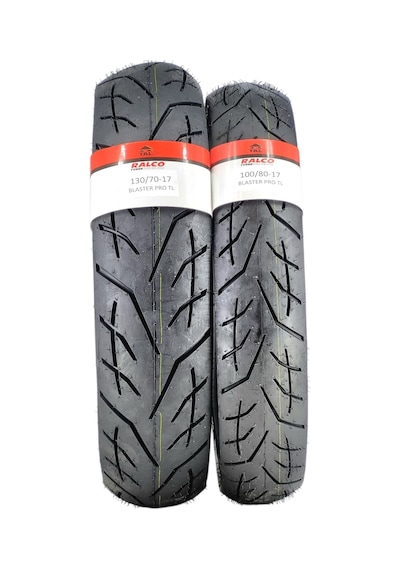 Pulsar, 100/80-17 Tl Ve 130/70-17 Tl Dubleks Lastik Set