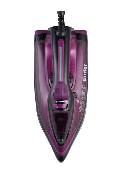 Simfer 6401 Steam Energy Buharlı Ütü 2600W Mor