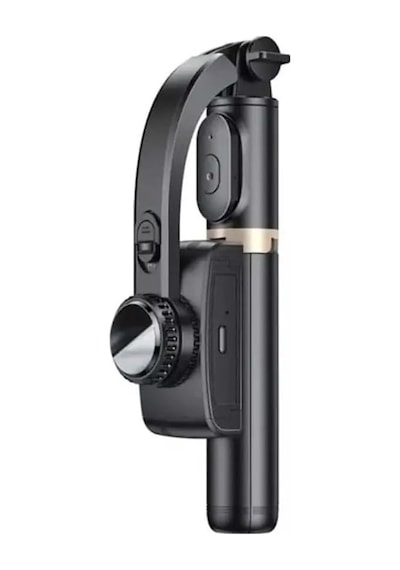 Sf14 360 Derece Bluetooth 5.0 Kontrollü 75cm Selfie Gimbal - Siyah Genel