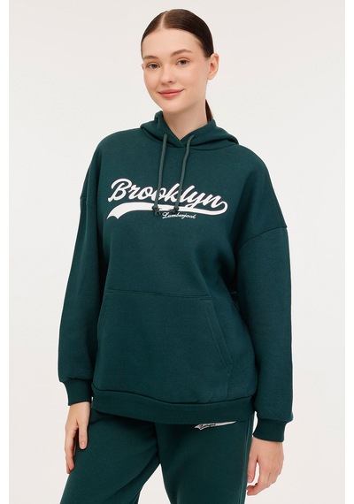 Lumberjack Wl Esty 17gf960 4pr Yeşil Kadın Sweatshirt 000000000101875894 Yeşil