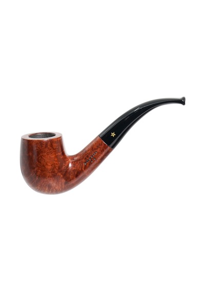 Şahin Sarı Yıldız X-160 9mm. Filtreli Akrilik Saplı Pipo 237197