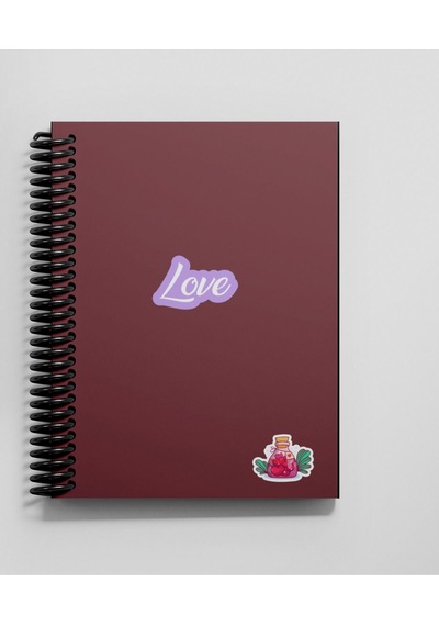 Love Potion - Aşk İksiri - Sevgililer Günü 2 Adet Sticker Set