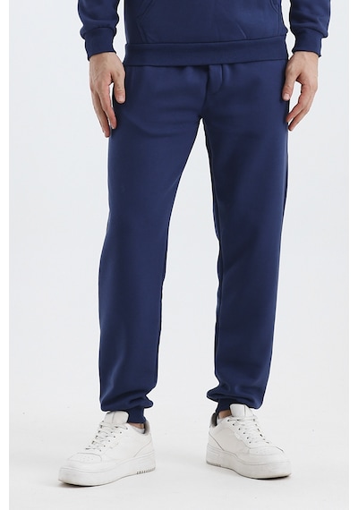 Monox Erkek Jogger 3 İplik Alt Eşofman Açık Lacivert
