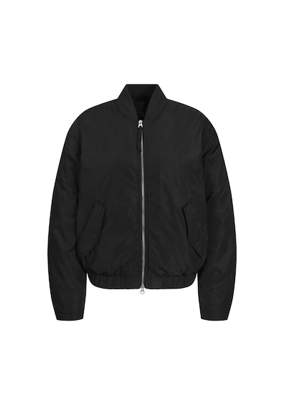 Jack & Jones Kadin Beyzbol Yaka Uzun Kollu Bomber Ceket - Bree - 12299835 Siyah