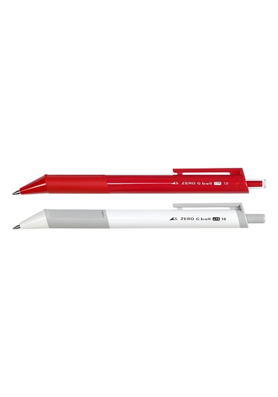 Soft Ve Klasik Tükenmez Kalem Siyah Kırmızı 1.0mm Set