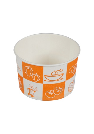 Packanya Kapaklı Çorba Kasesi 16 Oz 250 Adet