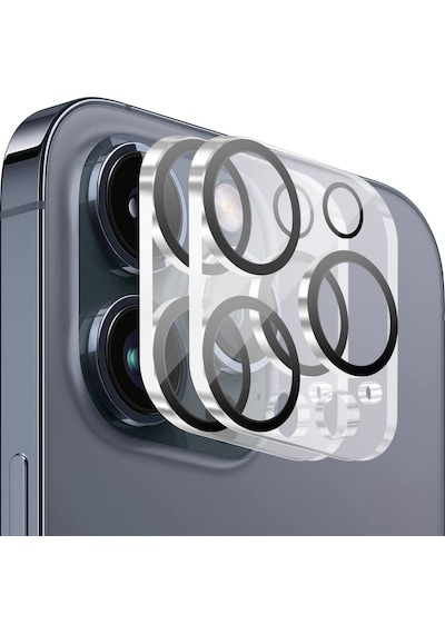 Pro Max 13 Pro İle Uyumlu Kamera Lens Camı Koruyucu Glas.tr Optik 2 Adet - Agl04034 Diğer