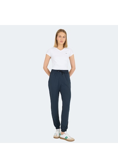 Slazenger KAIDA IN Kadın Cepli Dar Paça Koyu Gri Eşofman Altı